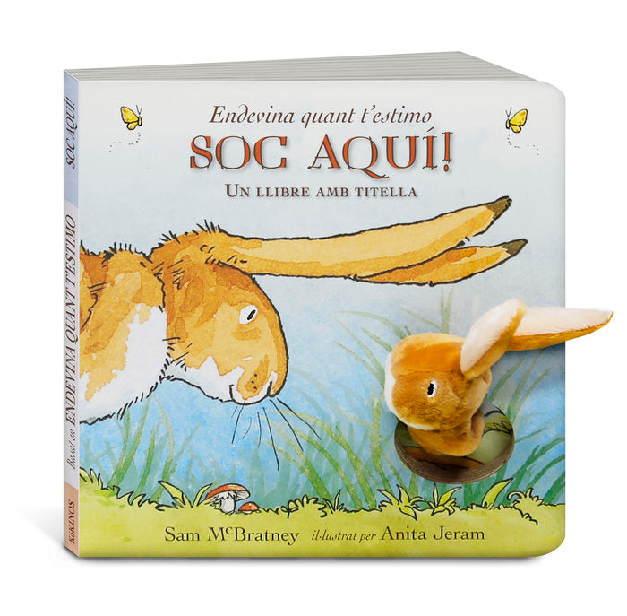 Endevina com t'estimo soc aquí!, de McBratney, Sam | portada del libro