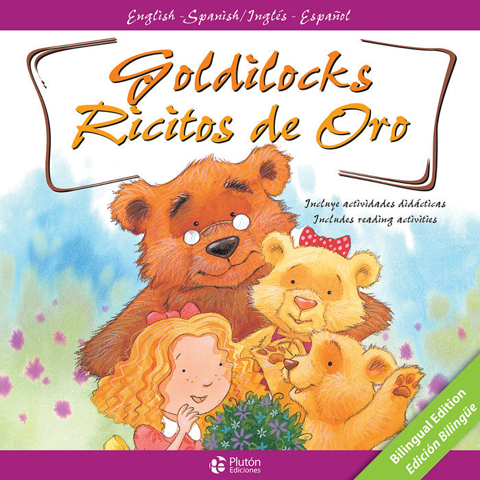 GOLDILOCKS/RICITOS DE ORO, de Candell, Arianna | portada del libro