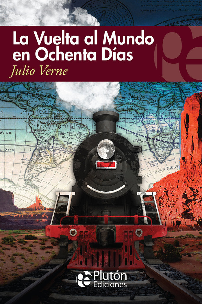 LA VUELTA L MUNDO EN 80 DIAS, de Verne | portada del libro