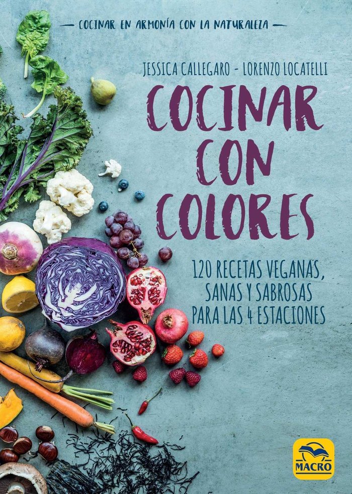 Cocinar con Colores, de Callegaro, Jessica | portada del libro