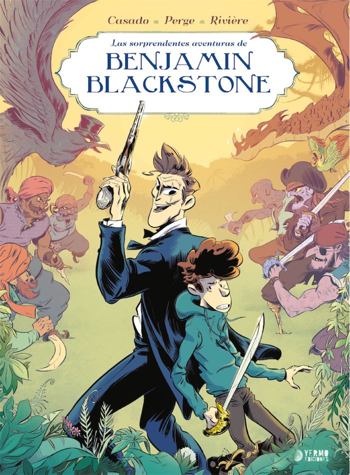 BENJAMIN BLACKSTONE 01, de PERGE, NICOLAS | portada del libro