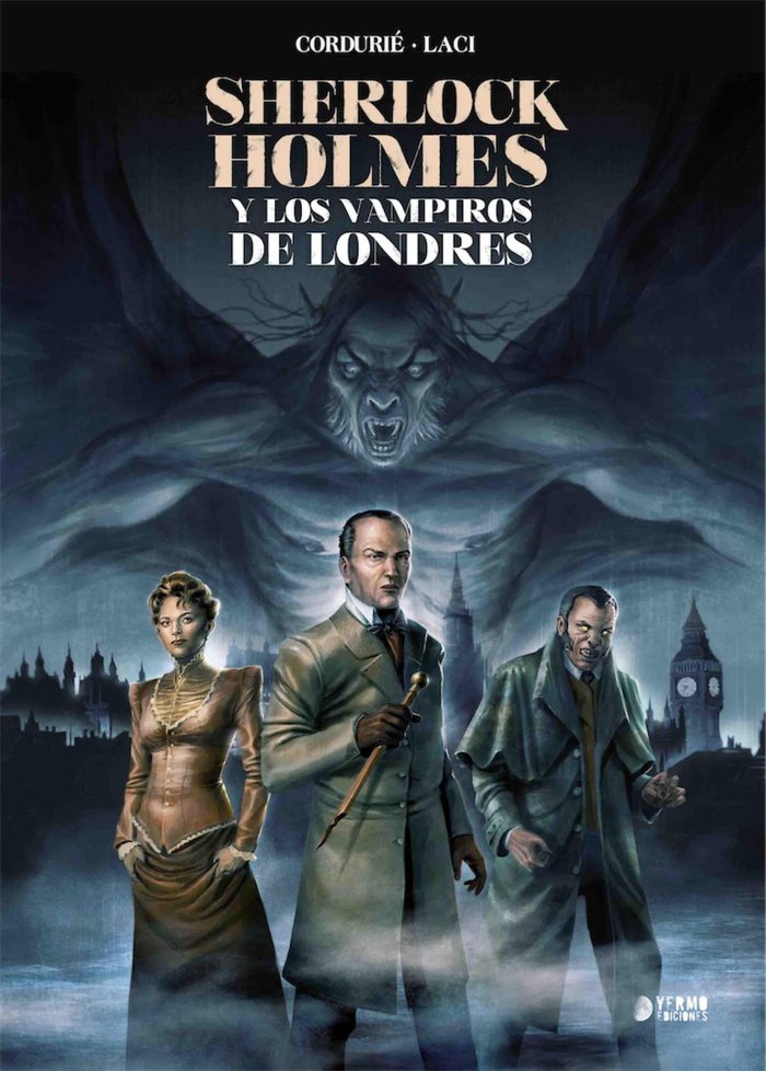 SHERLOCK HOLMES Y LOS VAMPIROS DE LONDRES, de CORDURIE, SYLVAIN | portada del libro