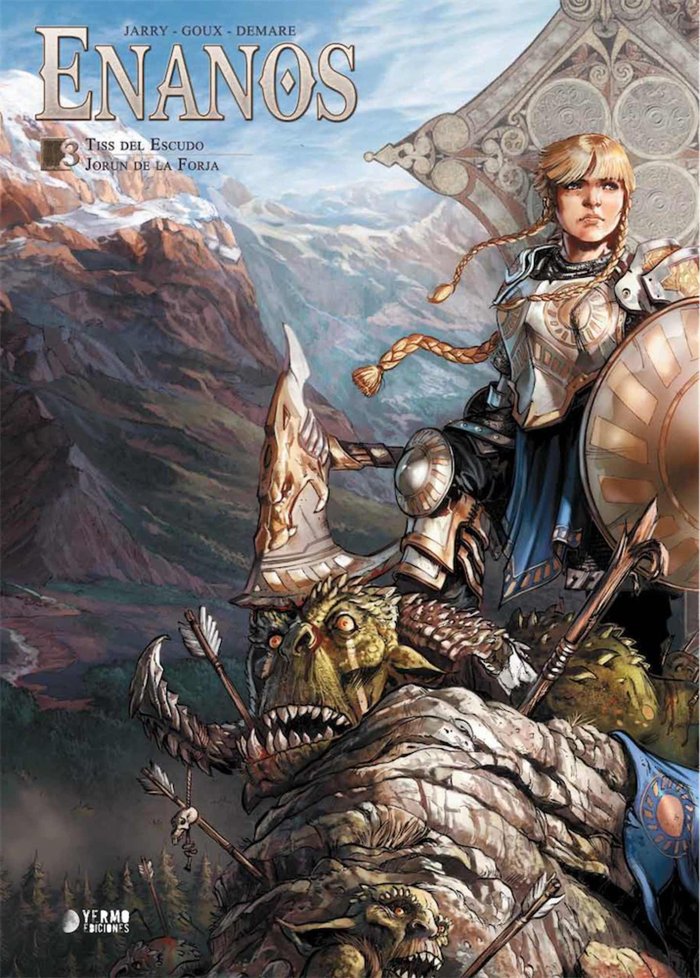 ENANOS 03: TISS DEL ESCUDO / JORUN DE LA FORJA, de JARRY, NICOLAS | portada del libro