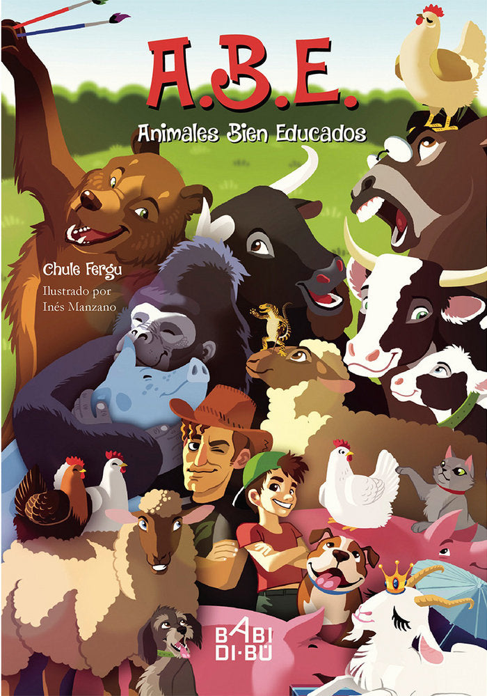 A.B.E. Animales bien educados, de Fergu, Chule | portada del libro