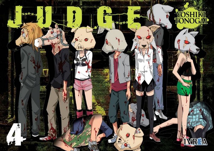 Judge 4, de Yoshiki Tonogai | portada del libro