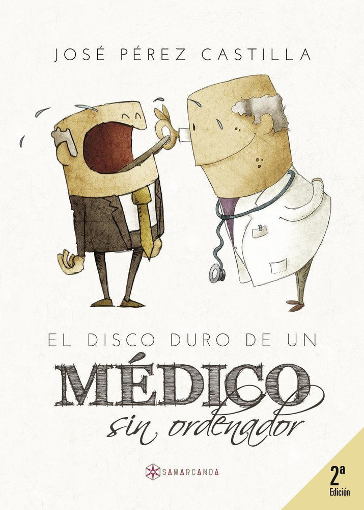 El disco duro de un médico sin ordenador, de Pérez Castilla, José | portada del libro