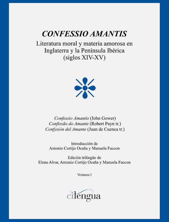 Confessio Amantis, de Faccon, Manuela | portada del libro