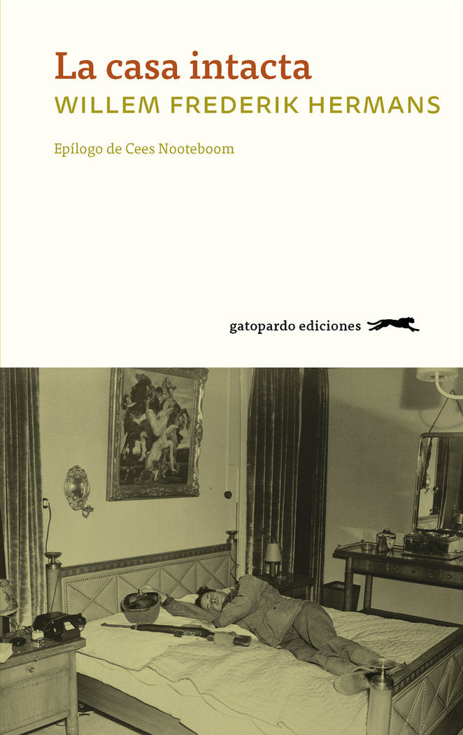 La casa intacta, de Frederik Hermans, Willem | portada del libro