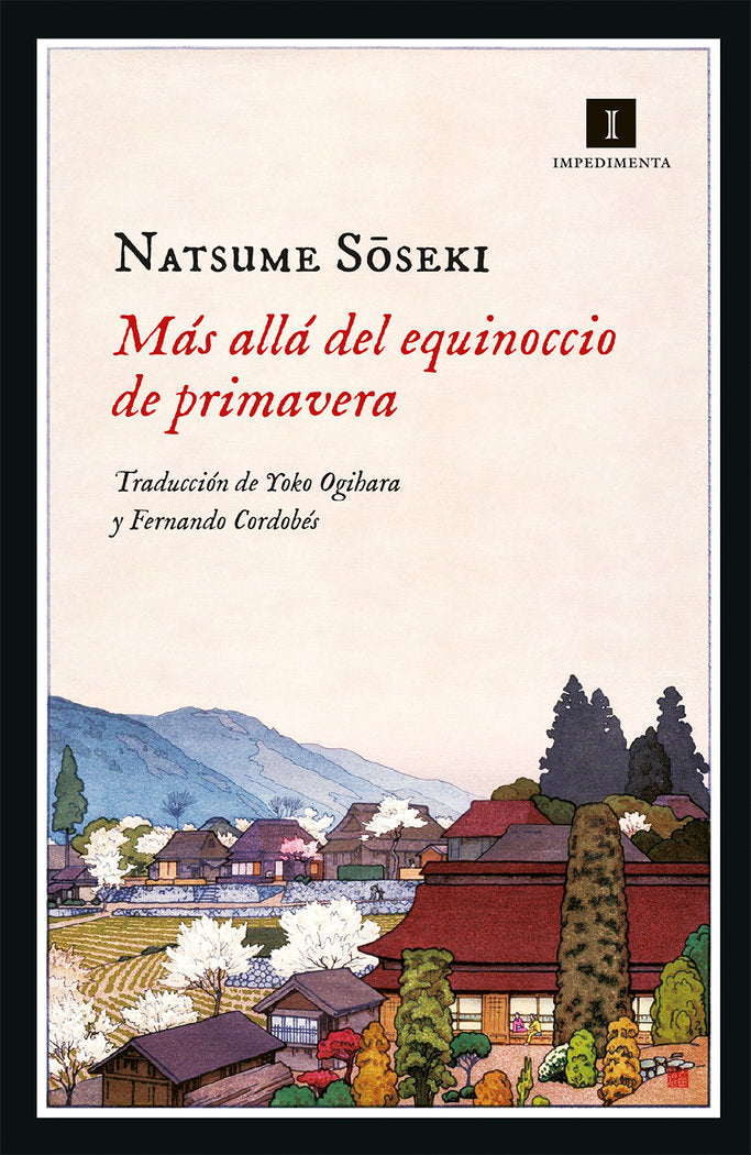Más allá del equinoccio de primavera, de Soseki, Natsume | portada del libro