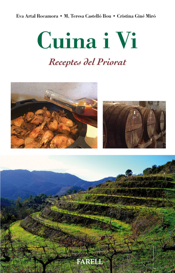 Cuina i Vi. Receptes del Priorat, de Artal Rocamora, Eva | portada del libro