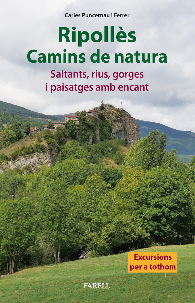 RIPOLL_S CAMINS DE NATURA SALTANTS RIUS GORGES I PAISATG, de PUNCERNAU FERRER, CARLES | portada del libro