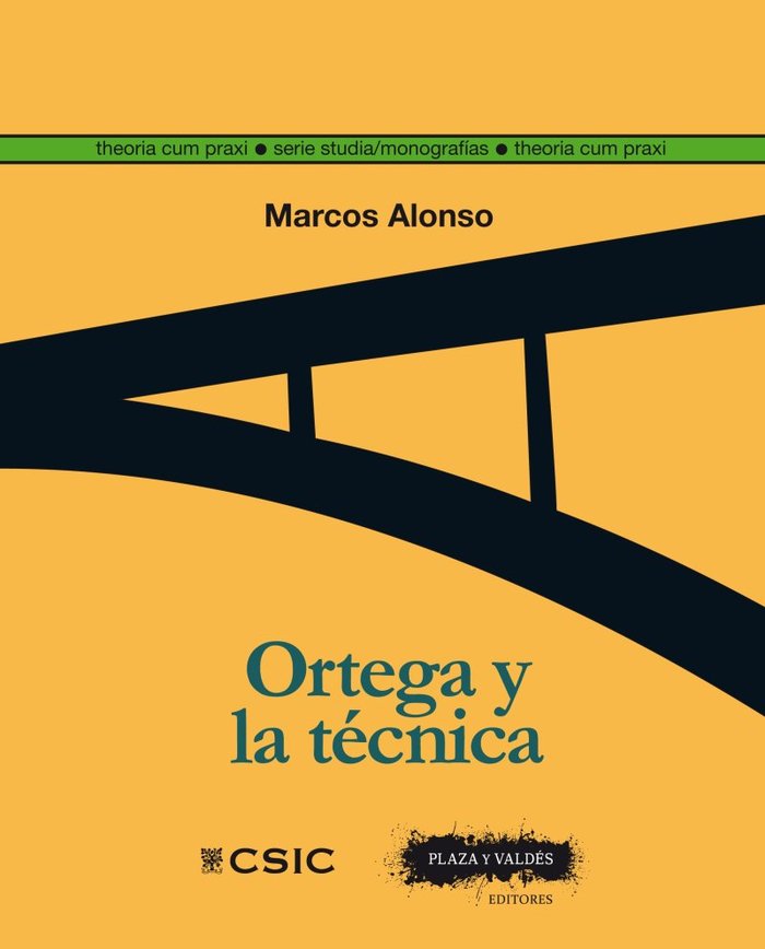 ORTEGA Y LA TECNICA, de ALONSO FERNANDEZ, MARCOS | portada del libro