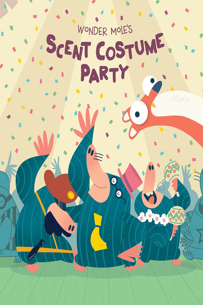 WONDER MOLE'S SCENT COSTUME PARTY - ING, de Mena | portada del libro