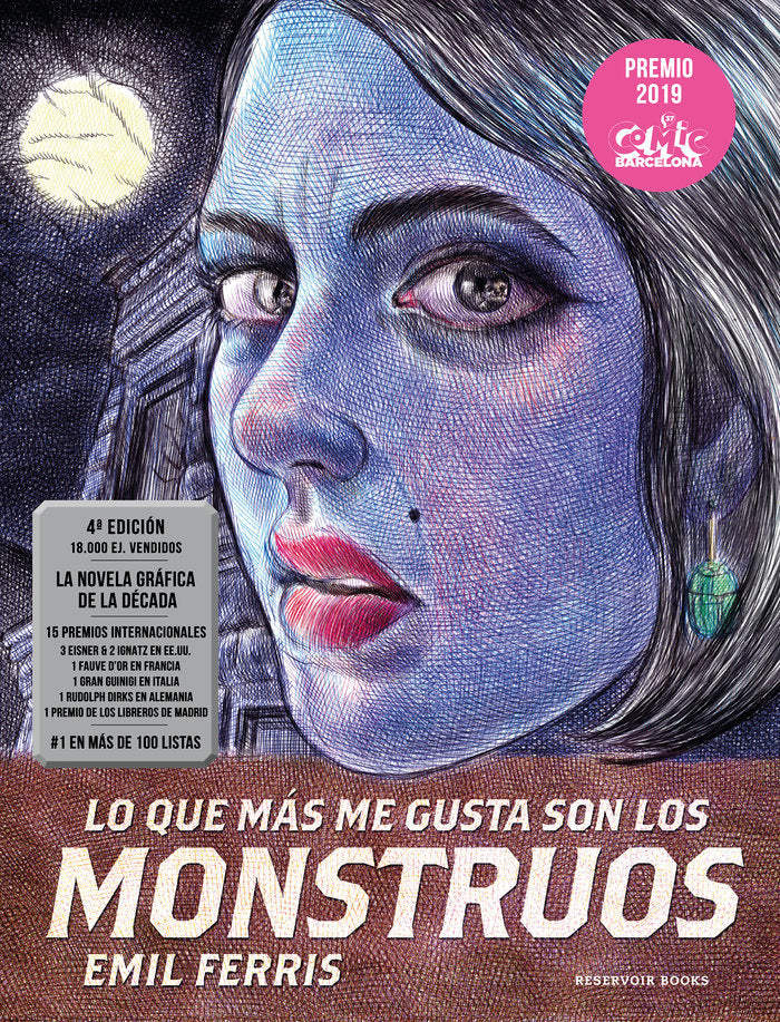 Lo que más me gusta son los monstruos, de Ferris, Emil | portada del libro