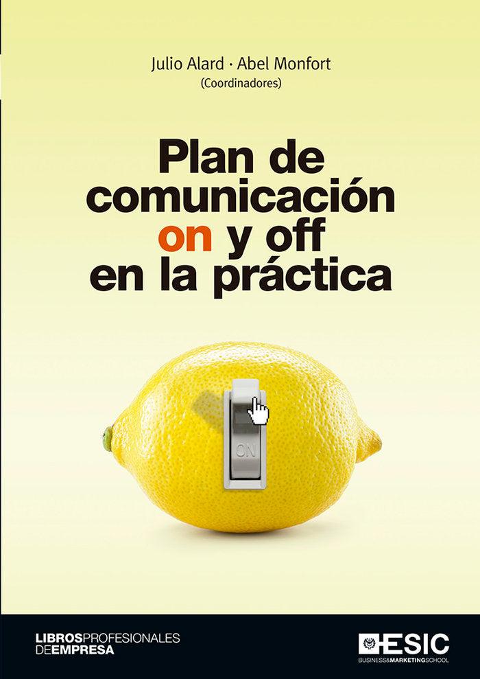Plan de comunicación on y off en la práctica | portada del libro