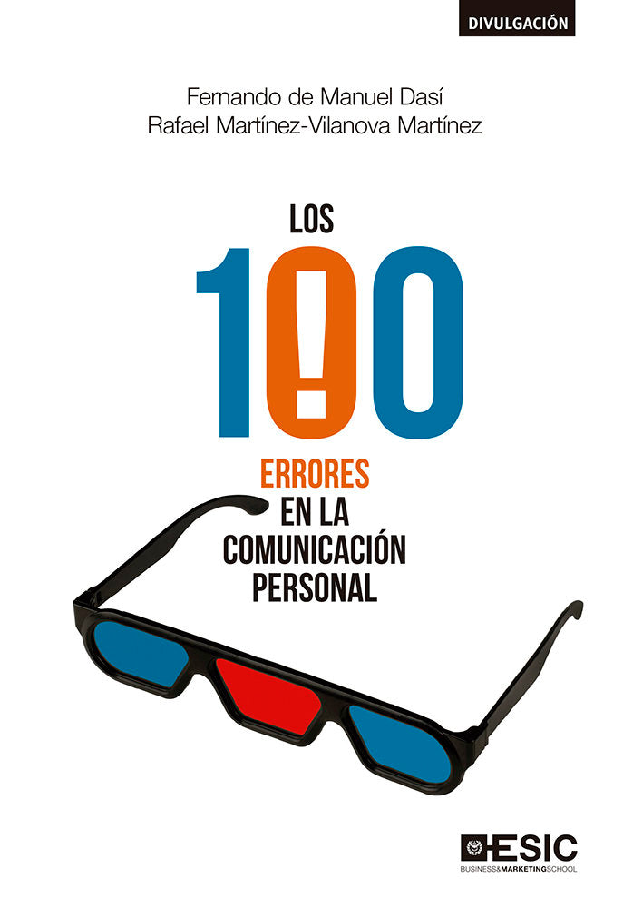 Los 100 errores en la comunicación personal, de de Manuel Dasí, Fernando | portada del libro