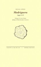 MADRIGUERA (1995-2018), de Rafael Espejo | portada del libro