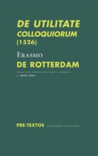 DE UTILITATE COLLOQUIORUM (1526), de Erasmo de Rotterdam | portada del libro