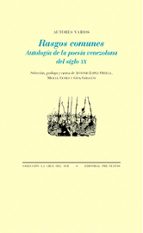RASGOS COMUNES, de Varios autores | portada del libro