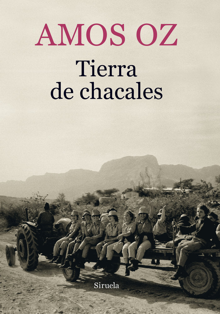 Tierra de chacales, de Oz, Amos | portada del libro