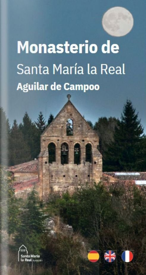 MONASTERIO DE SANTA MARIA LA REAL AGUILAR DE CAMPOO, de DEL VALLE, CESAR | portada del libro