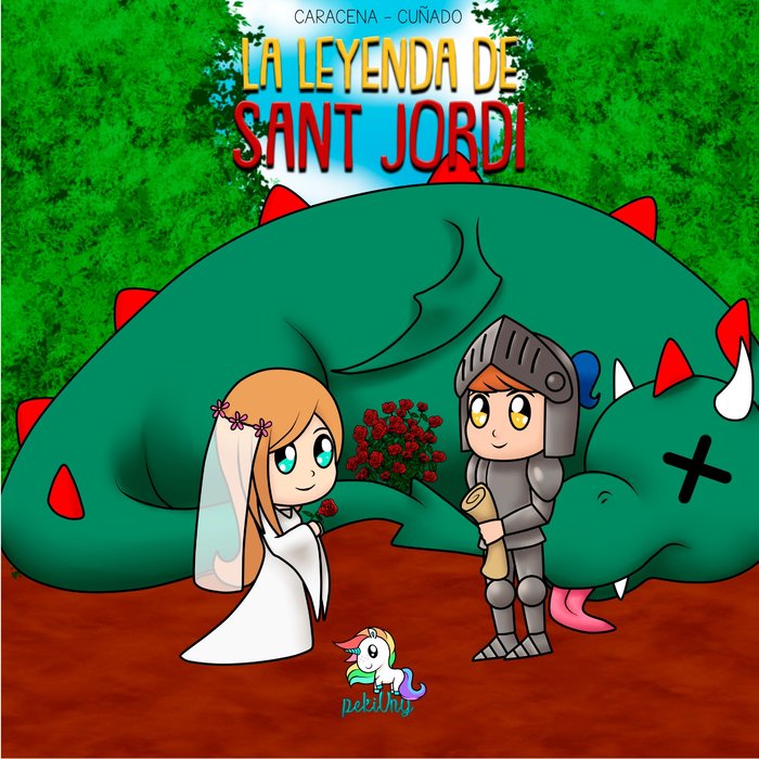 La leyenda de Sant Jordi, de Cuñado, Caracena | portada del libro