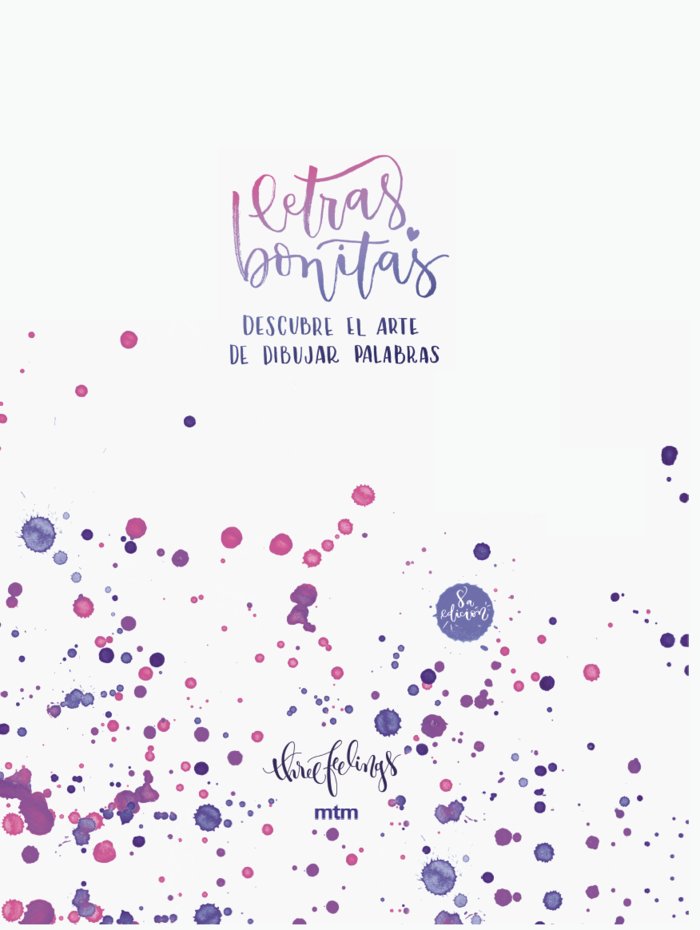 Letras bonitas, de Feelings, Three | portada del libro