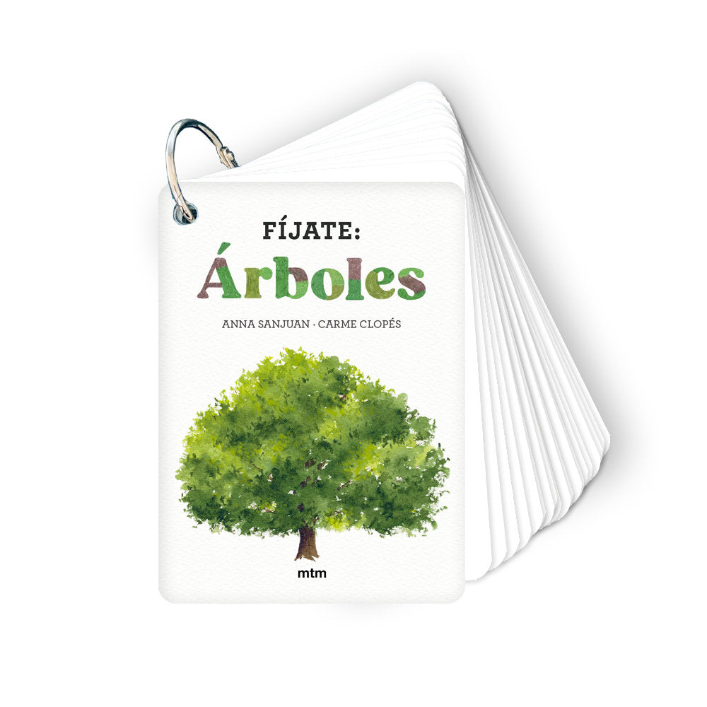 FIJATE: ARBOLES, de SANJUAN LLORENS, ANNA | portada del libro