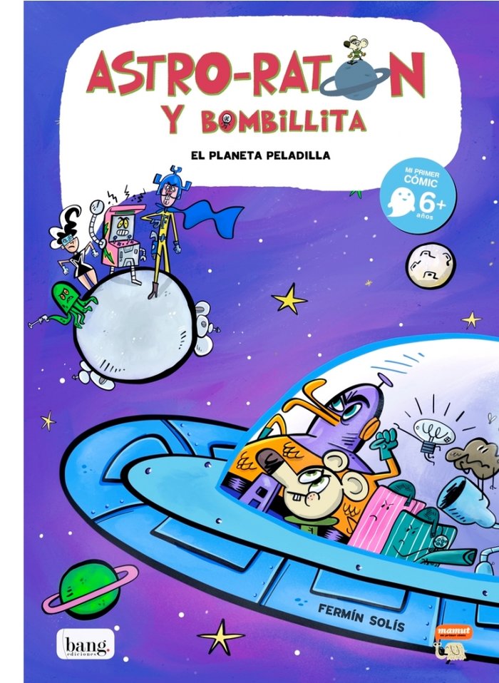 Astro-ratón y bombillita, de SOLIS,FERMIN | portada del libro
