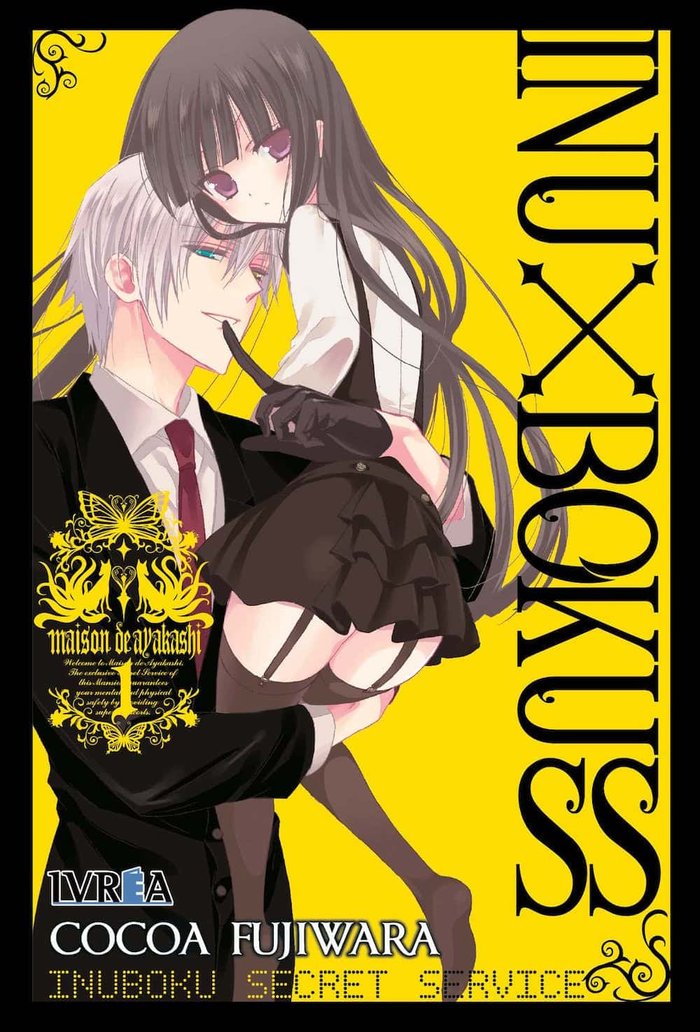 Inu x Boku SS 1, de Cocoa Fujiwara | portada del libro