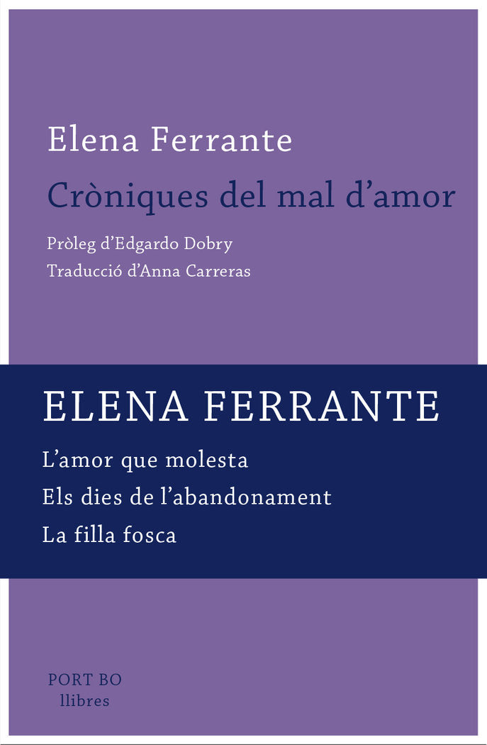 Cròniques del mal d'amor, de Ferrante, Elena | portada del libro