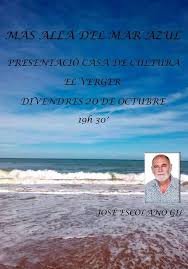 Más allá del mar azul, de Escolano Gil, José | portada del libro