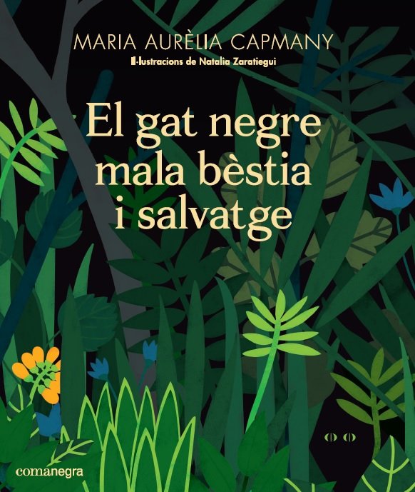 El gat negre mala bèstia i salvatge, de Capmany Farnés, Maria Aurèlia | portada del libro