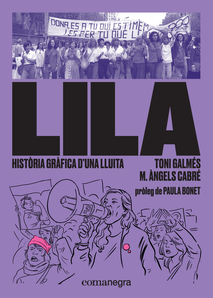 LILA: HISTORIA GRAFICA D?UNA LLUITA, de GALMES, TONI | portada del libro