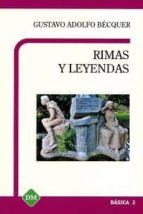 RIMAS Y LEYENDAS, de Gustavo Adolfo Bécquer | portada del libro