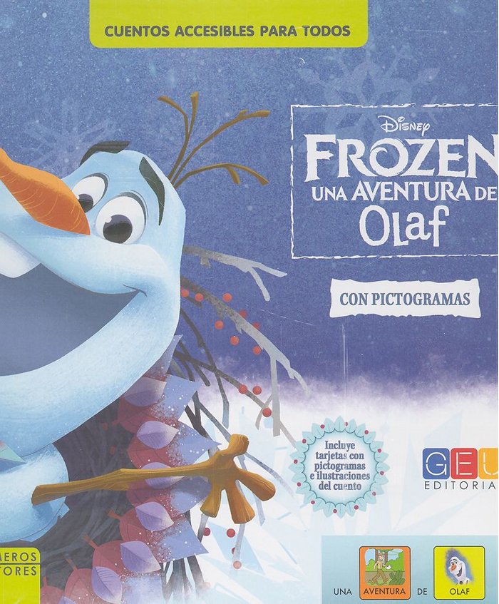 FROZEN. UNA AVENTURA DE OLAF, de AA..VV | portada del libro