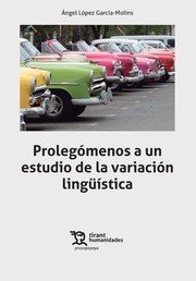 Prolegómenos a un estudio de la variación lingüística, de López García-Molins | portada del libro