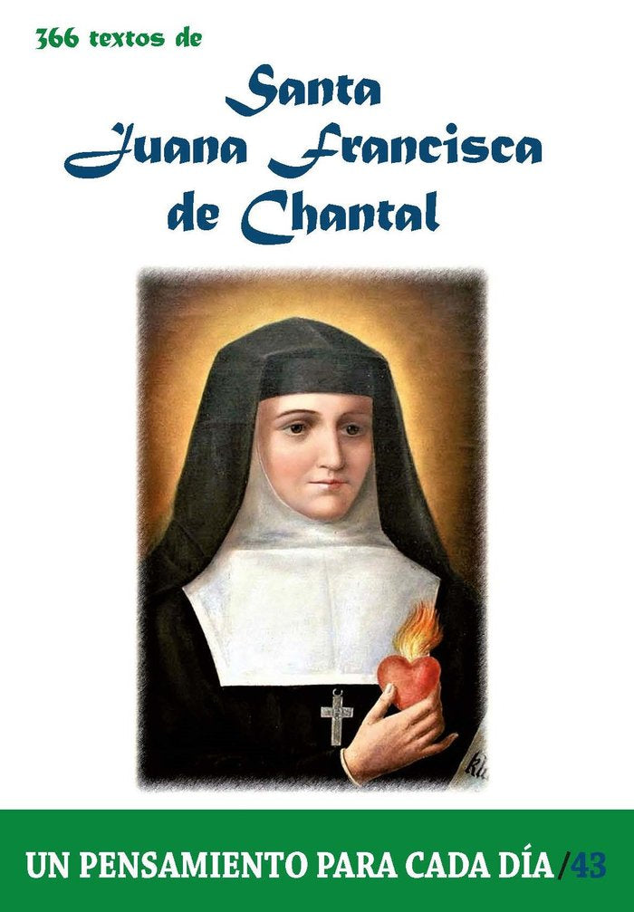 366 Textos de santa Juana Francisca de Chantal, de CERVERA BARRANCO | portada del libro