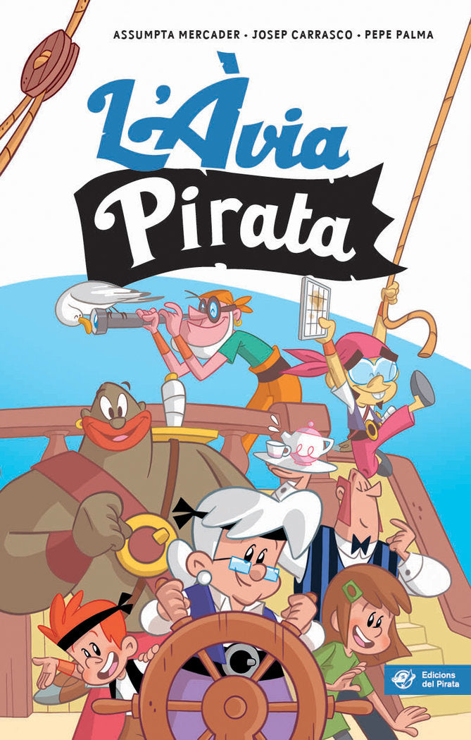 L'àvia Pirata, de Mercader Solà, Assumpta | portada del libro