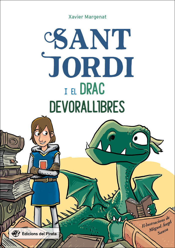 Sant Jordi i el drac Devorallibres, de Margenat Godoy, Xavier | portada del libro