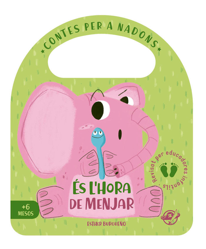 ÉS HORA DE MENJAR, de BURGUEÑO | portada del libro