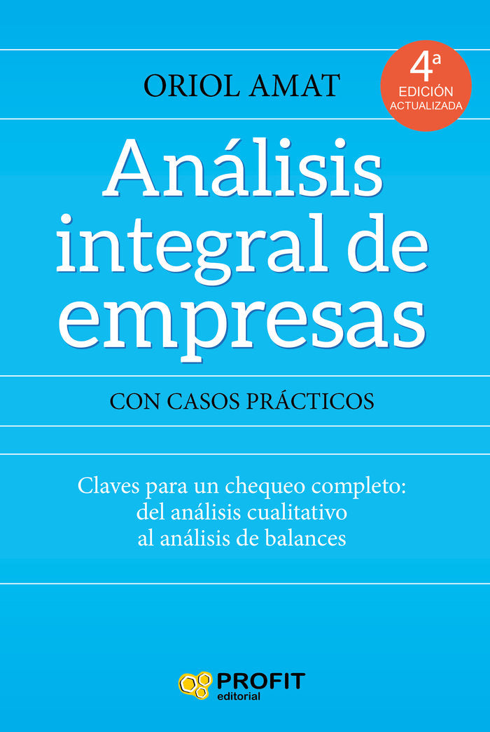 ANALISIS INTEGRAL DE EMPRESAS NE., de AMAT SALAS, ORIOL | portada del libro