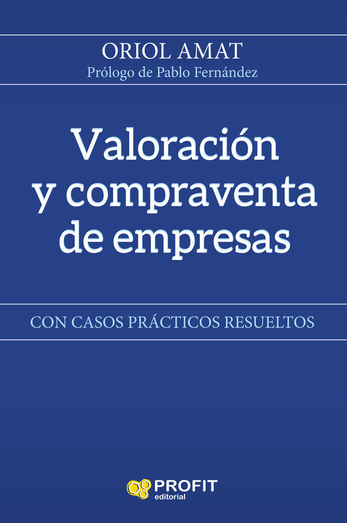 Valoración y compraventa de empresas, de Amat Salas, Oriol | portada del libro