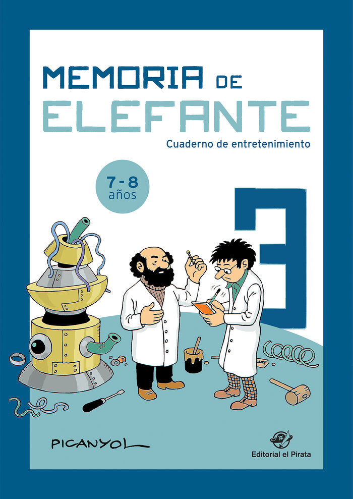 Memoria de elefante 3: cuaderno de entretenimiento, de Martínez Picanyol, Josep Lluís | portada del libro