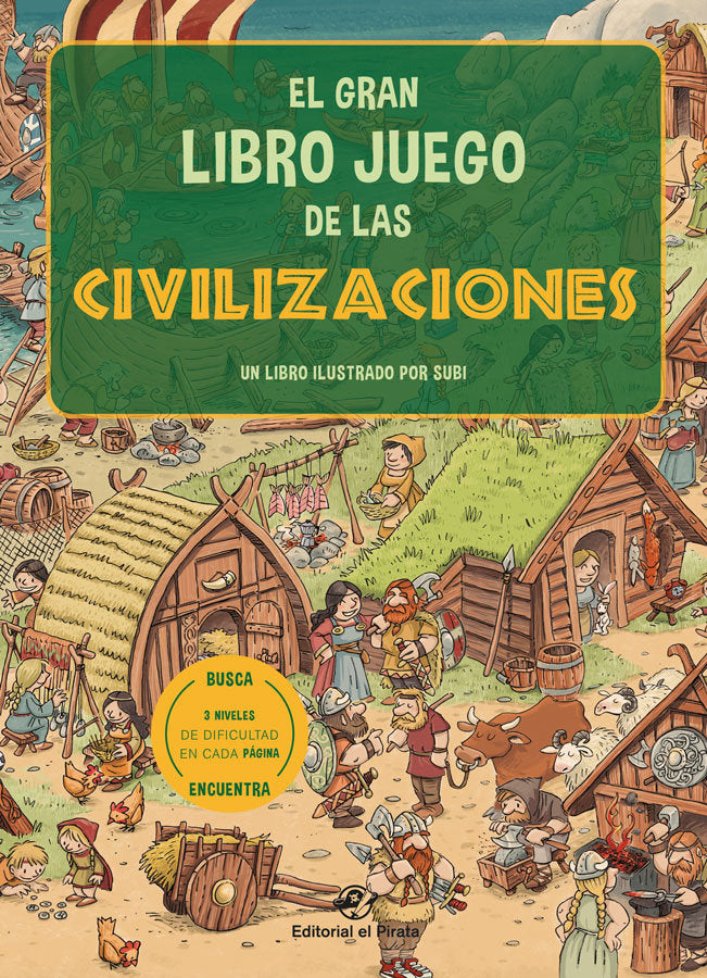 EL GRAN LIBRO JUEGO DE LAS CIVILIZACIONES, de SUBIRANA QUERALT, JOAN | portada del libro