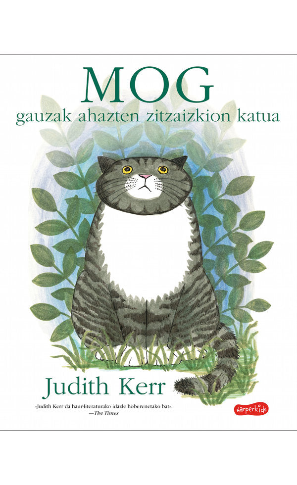 Mog, gauzak ahazten zitzaizkion, de Kerr, Judith | portada del libro