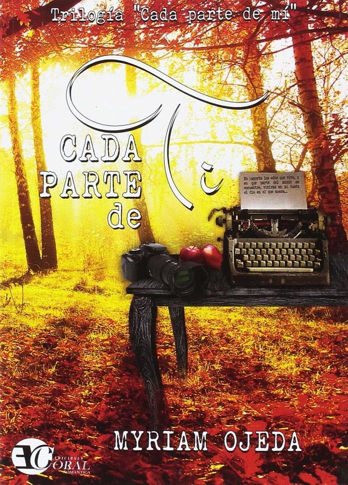 CADA PARTE DE TI, de OJEDA | portada del libro