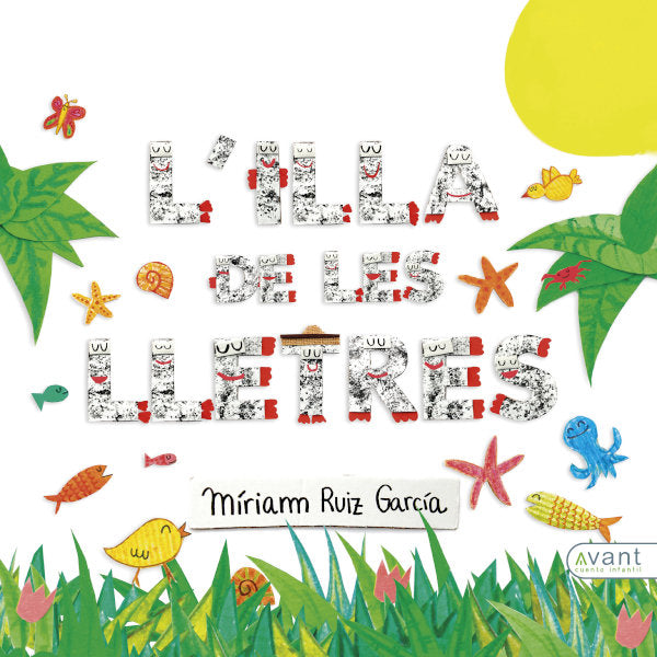 L'illa de les lletres, de Ruiz García, MiriaM | portada del libro