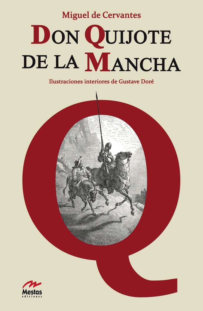 Don Quijote de la Mancha, de de Cervantes Saavedra, Miguel | portada del libro
