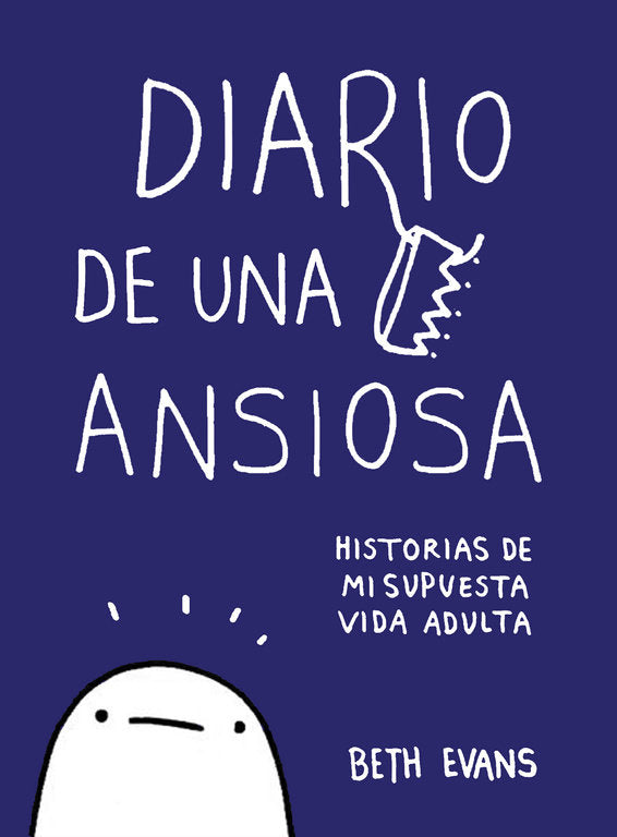 Diario de una ansiosa, de Evans, Beth | portada del libro